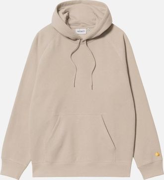 Carhartt Work in Progress Mens Carhartt WIP Chase Hoodie Fleur De Sel/Gold - Tan - Size: 42