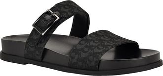 Calvin Klein Womens Womens Elanee Sandal - Black - 6H