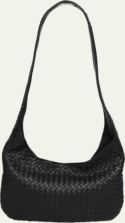 Bottega Veneta Veneto Intrecciato Leather Crossbody Bag