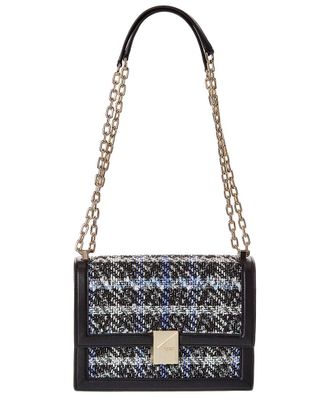 Kate Spade New York Kate Spade New York Deco Plaid Tweed Chain Shoulder Bag