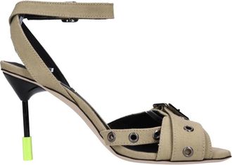 Msgm Sandalen Beige - Dames - Sandalen met hakken - Beige - 40 EU - Schoenen