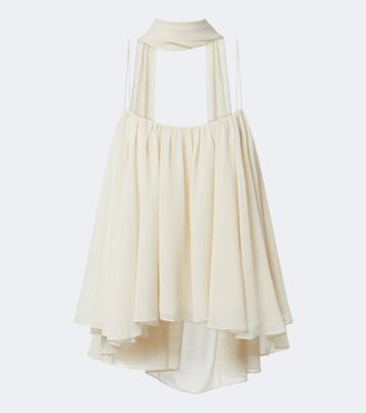 De La Vali Top Agapito in georgette