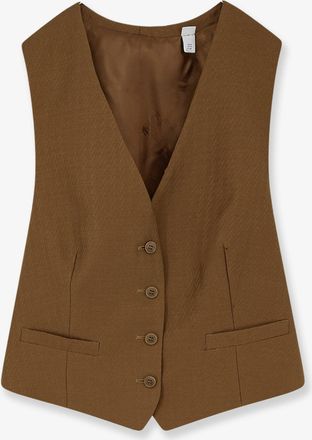 Burberry Gilet Warren in lana e mohair - BURBERRY - gender_Woman