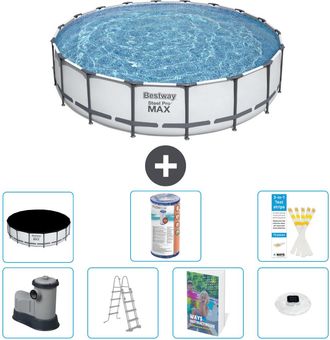 Bestway Piscina Bestway Steel Pro Max Redonda - 549x122 Cm - 8-piezas S622