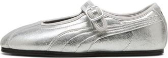 Puma (WMNS) PUMA Tacklette Metallic Mary Jane Silver 409061-01