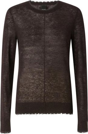Pinko Pinko, Truien & Vesten, Dames, Bruin, S, Pamplona Maglia Ultralight