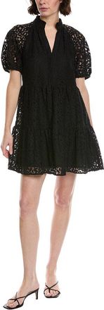 CeCe by Cynthia Steffe V-Neck Tiered Babydoll Dress