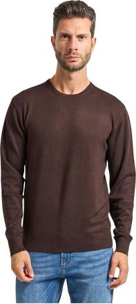 Yes-Zee YES Zee, Uomo, Maglie, Marrone, L, new