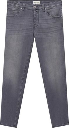 Jacob Cohen Slim-fit Jeans - Heren - Slim Fit Jeans - Grijs - W33 - Jeans