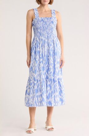 Beach Lunch Lounge Elissa Print Sundress in Konoko Waterfall at Nordstrom Rack, Size X-Small Regular