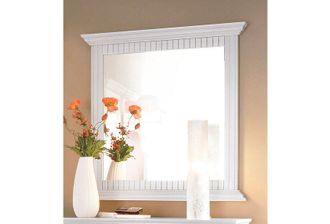 HOME AFFAIRE Spiegel »Rustic« Rahmen in Kiefer massiv, Breite 78 cm, mit Zierfräsungen