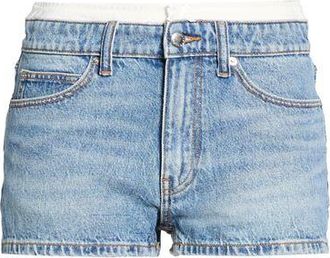 Alexander Wang BOTTOMWEAR - Denim shorts on YOOX.COM