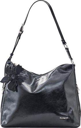 Desigual Faux Leather Shoulder Bag in Black at Nordstrom