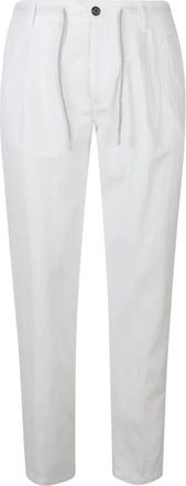 Eleventy Chinos - Heren - Chinos - Wit - W31 - Katoen - Broeken