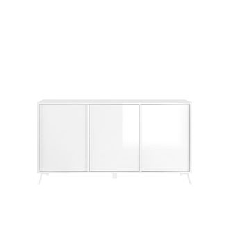 Calicosy Aparador de 3 Puertas L156 cm - Blanco