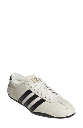 adidas Tokyo Low Top Sneaker in Off White/Black/Gold at Nordstrom, Size 7