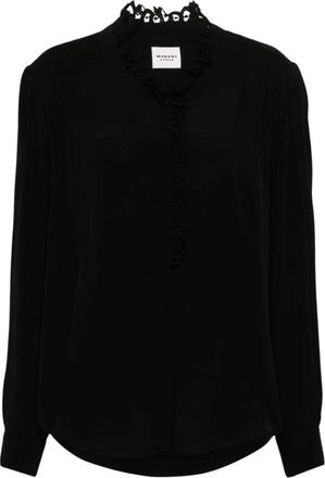Isabel Marant Dames, Blouses & Shirts, Zwart, Maat: XS