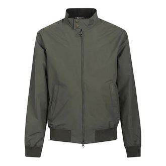 Barbour Bomber Jackets, male, Green, Size: M Royston Jacket