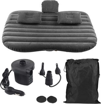 OEM Cama Hinchable Para Coche, Colch&oacute;n Para El Asiento Trasero, Colch&oacute;n De Aire Para Descansar, Dormir, Viajar, Acampar, Negro