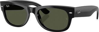 Ray-Ban Mega Wayfarer II Zonnebril - unisex - Zonnebrillen - Zwart - 55 MM - Accessoires