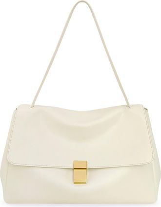 JW PEI Hilary Faux Leather Shoulder Bag in White at Nordstrom