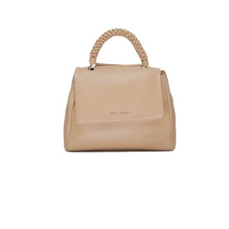 Orciani Dames, Tassen, Beige, Maat: ONE Size Leer