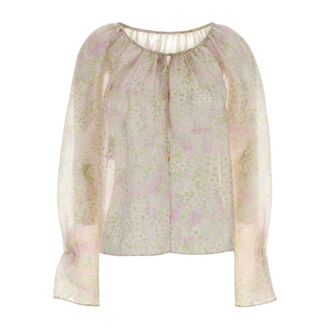 Alberta Ferretti Alberta Ferretti, Blouses, female, Multicolor, Size: S Shirt
