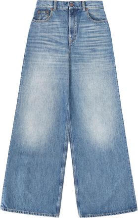 Chlo&eacute; Wide Leg Jeans