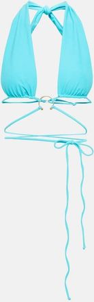 Same Swim Pierced wrap bikini top