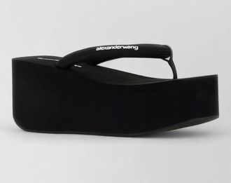 Alexander Wang platform thong sandals