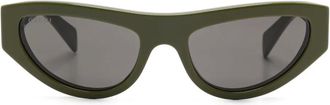 Gucci Occhiali da sole cat-eye - Verde