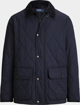 Polo Ralph Lauren Men & apos;s The Beaton Quilted Car Coat