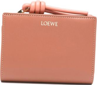 Loewe Geknoopte portemonnee - Bruin