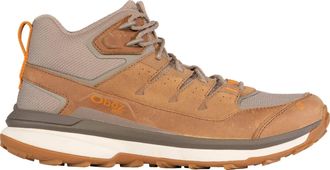 Oboz Footwear Mens Hyalite Mid Waterproof Hiker Shoe In Saddle