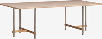 Sklum Mesa De Comedor Rectangular En Madera De Mango Y Acero Osaka Sklum 270 X 110 Cm