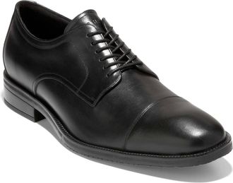 Cole Haan Mens Modern Essentials Cap Toe Oxford Shoes In Black