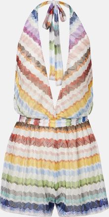 Missoni Jumpsuit corta zig zag
