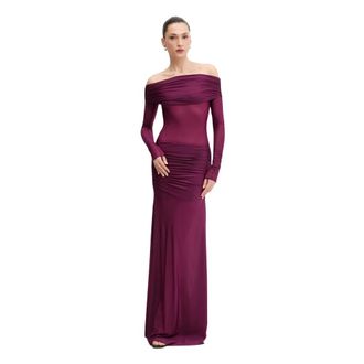 Aniye By Xena Maxi Dress - Dresses - Mujer - P&uacute;rpura - L