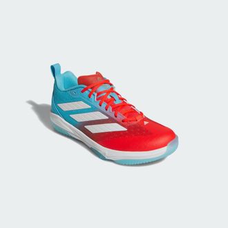 adidas adidas Performance Mens Adizero Impact Candy Turf Shoes - Blue & Red - Size UK 11.5