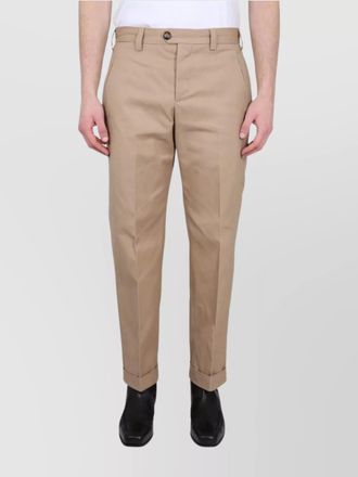Pantaloni Torino straight-leg trousers