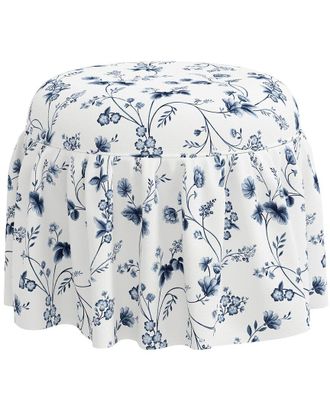 Skyline Furniture Round Upholstered Ottoman