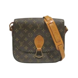 Louis Vuitton Pre-owned Cross Body Bags, female, Brown, Size: ONE SIZE Pre-owned Saint Cloud Shoulder Bag