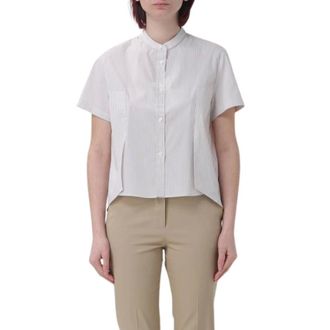 Fay Overhemden, Dames, Wit, S, Stijlvol Overhemd