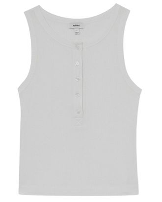 Reiss Erin Button Vest