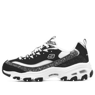 Skechers (WMNS) Skechers Dlites 4.0 Black White 896135-BKW