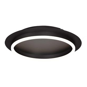 Steinhauer Steinhauer - Plaf&oacute;n - Ringlux - Negro - Metal - &Oslash; 32cm - Led