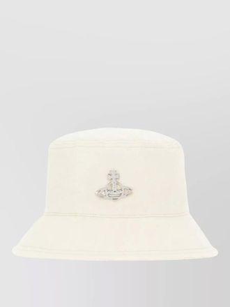 Vivienne Westwood wide brim eyelet vents hat