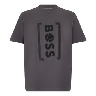 HUGO BOSS Tee Iconic TL - Tops - Hombre - Gris - 2XL
