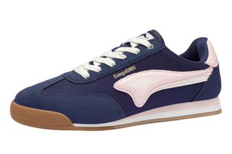 Kangaroos Sneaker KANGAROOS K-VRW KANSAS, Damen, Gr. 36, dk navy, seashell pink, Synthetik, Textil, Schuhe Sneaker
