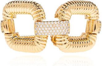 Self Portrait Knocker Armband - Dames - Armbanden - Geel - ONE Size - Accessoires